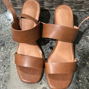 Summer heel sandals